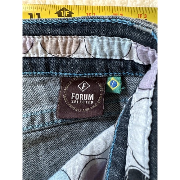 Forum Premium Brazilian Jeans Sz EUR 38/ US 6/8 Womens MidRise Distressed - Picture 1 of 10
